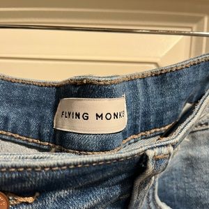 New jeans worn once flying monkey brand